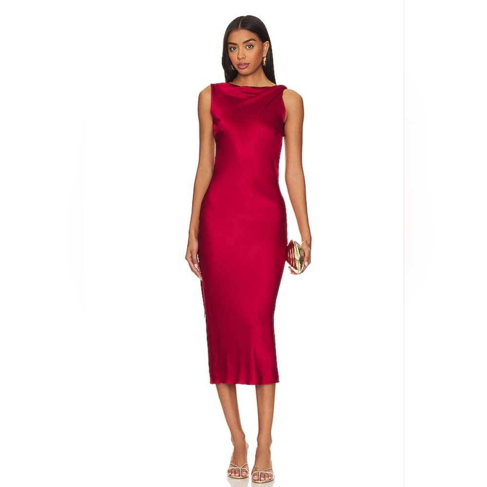 The Bar Chianti red dress in size 8